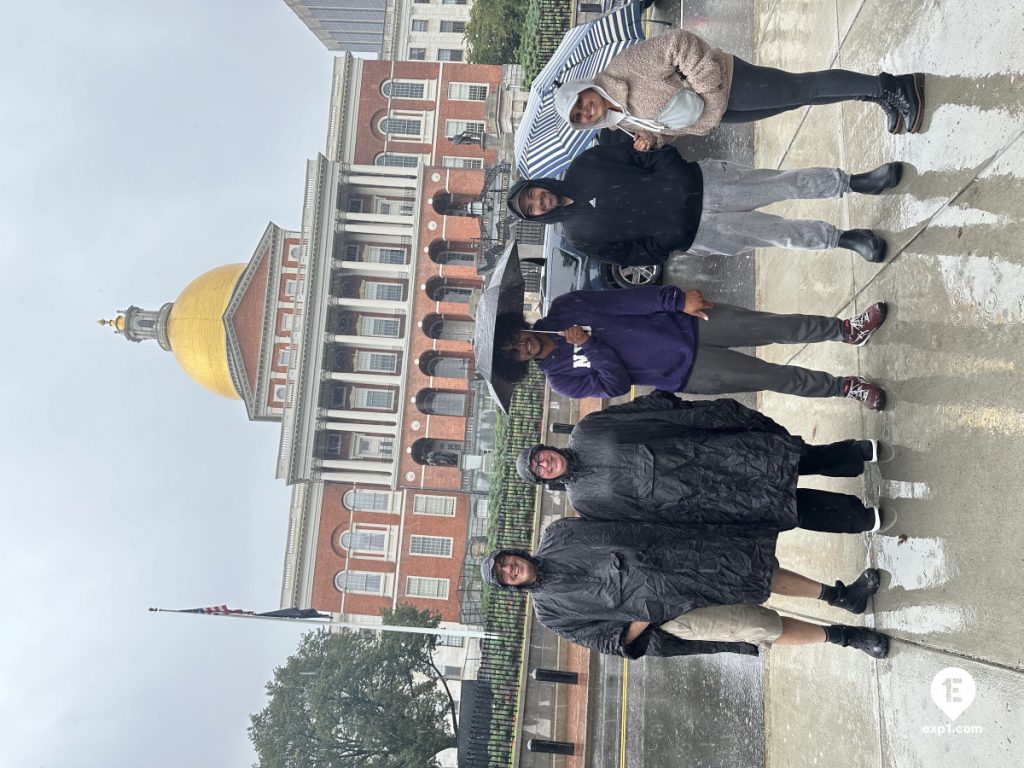 Group photo Haunted Boston Walking Tour on Oct 2, 2023 with Amber