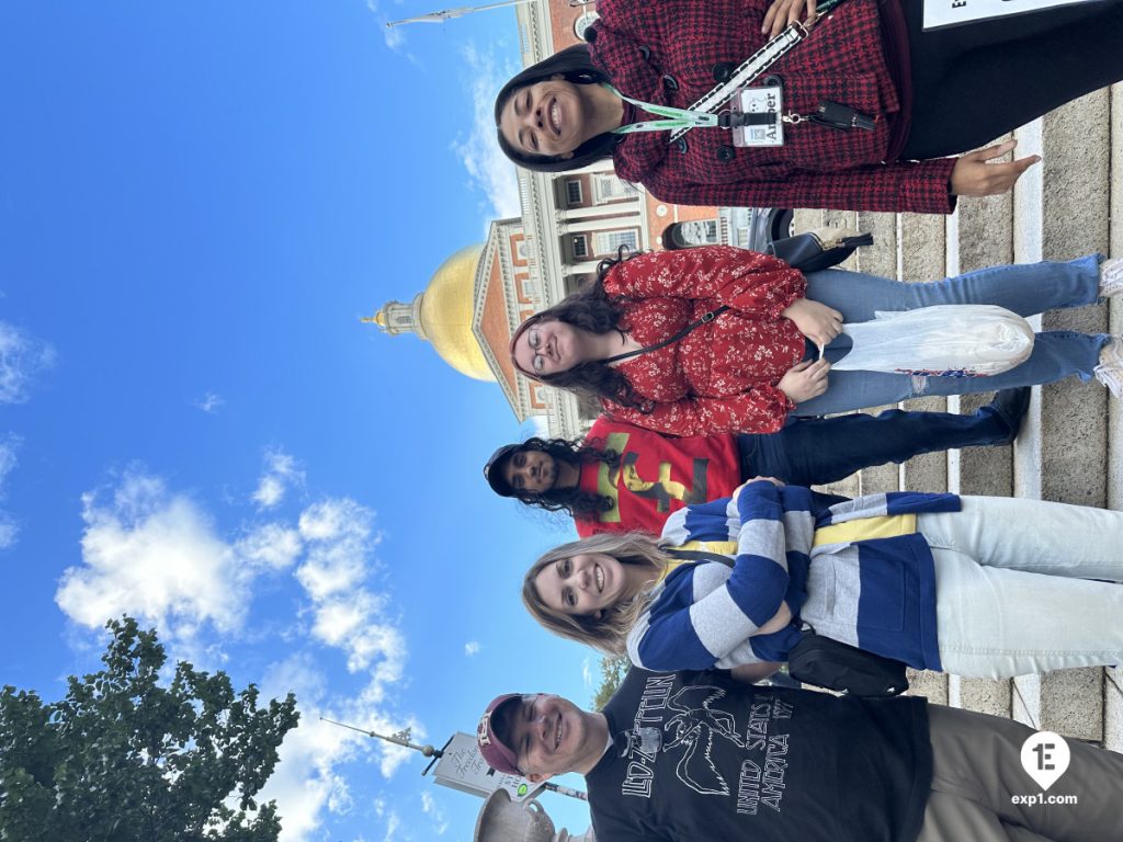 Group photo Haunted Boston Walking Tour on Oct 12, 2023 with Amber