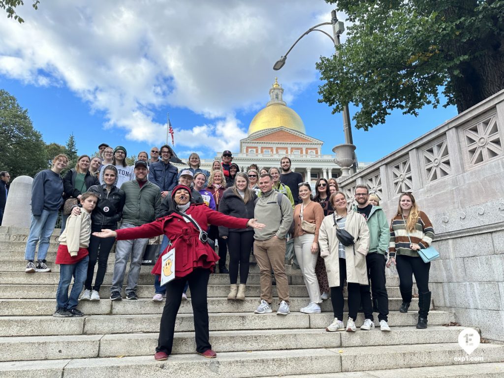 Group photo Haunted Boston Walking Tour on Oct 15, 2023 with Amber