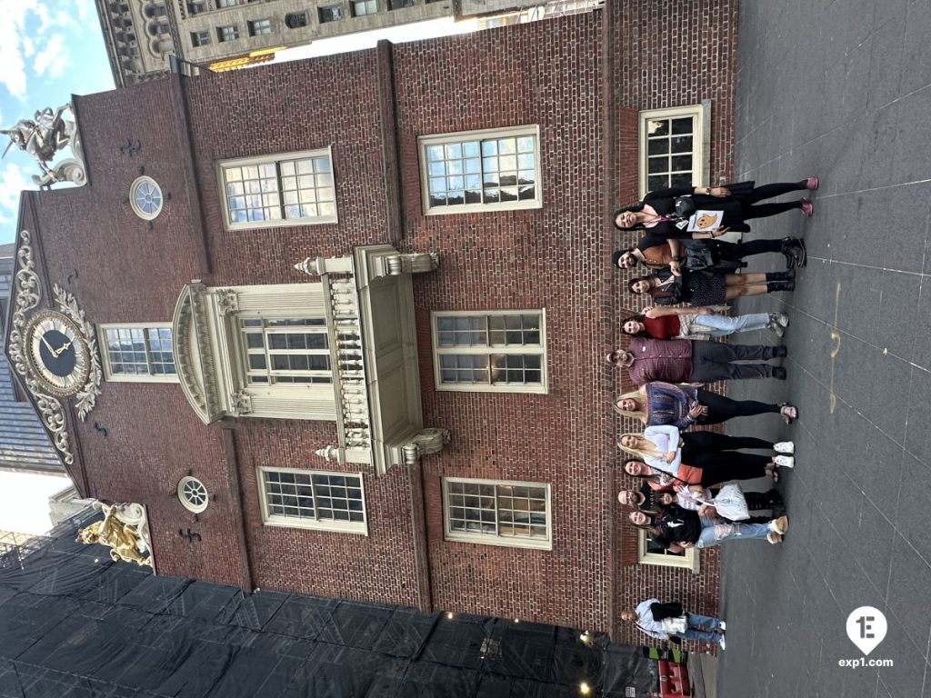 Group photo Haunted Boston Walking Tour on Oct 27, 2023 with Amber