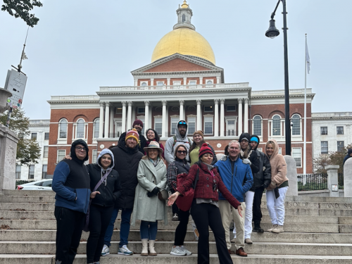 Haunted Boston Walking Tour on Nov 1, 2023 with Amber