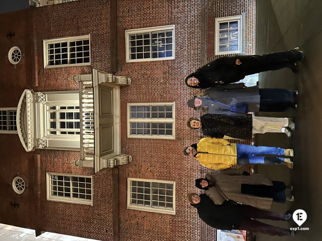 Group photo Haunted Boston Walking Tour on Nov 27, 2023 with Amber