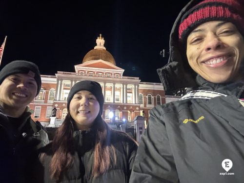 Haunted Boston Walking Tour on Feb 8, 2024 with Amber