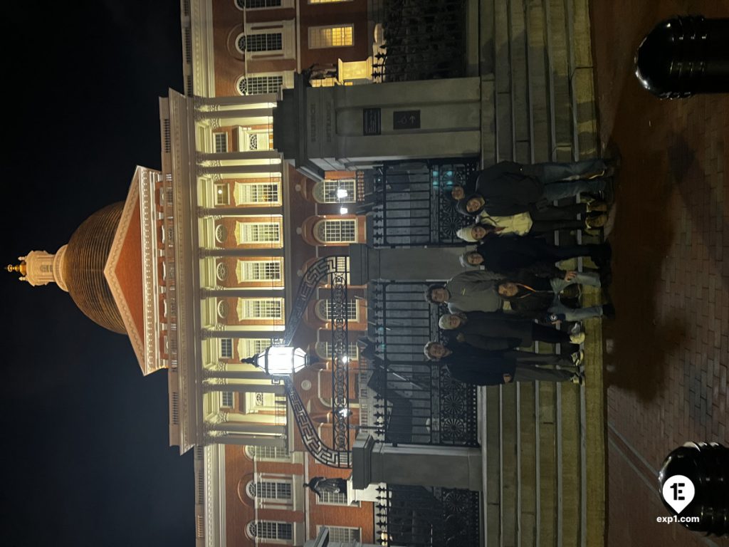 Group photo Haunted Boston Walking Tour on Mar 3, 2024 with Paul