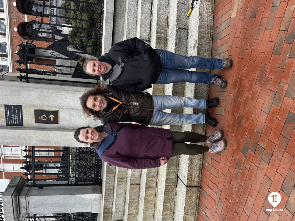 Group photo Haunted Boston Walking Tour on Mar 10, 2024 with Paul