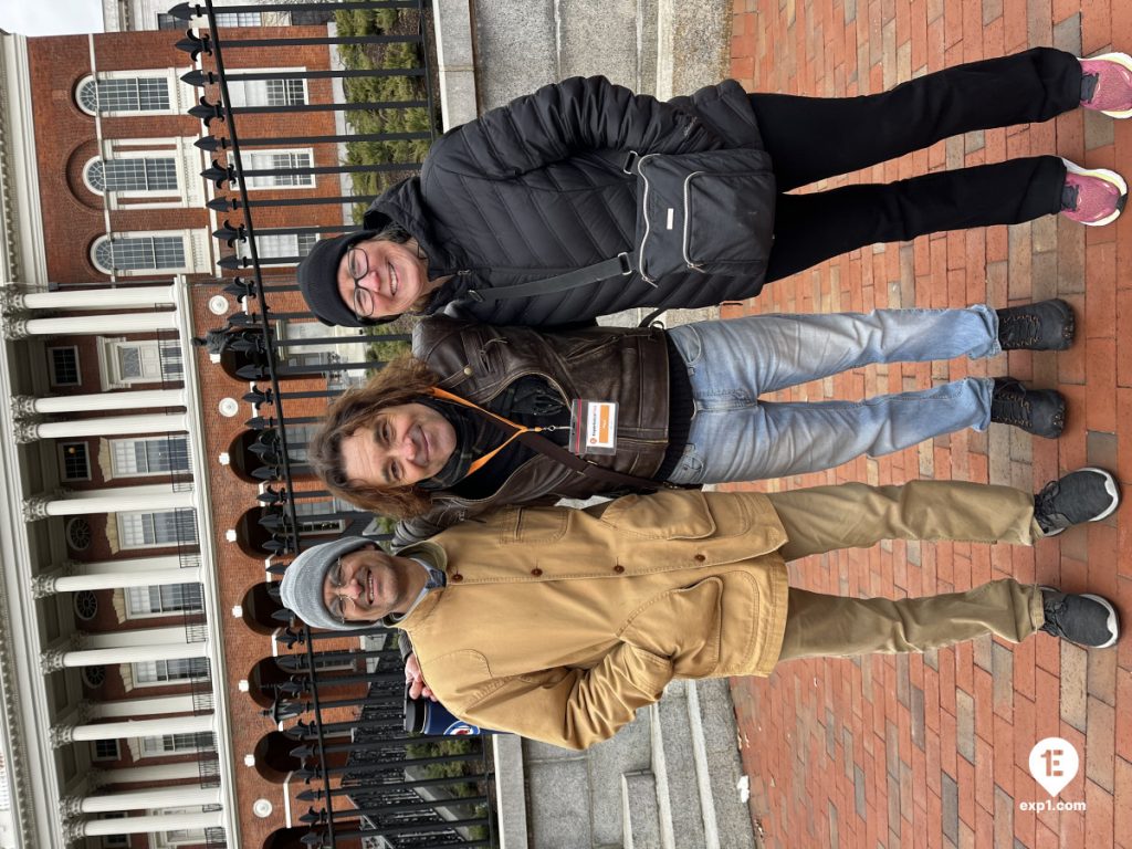 Group photo Haunted Boston Walking Tour on Mar 22, 2024 with Paul