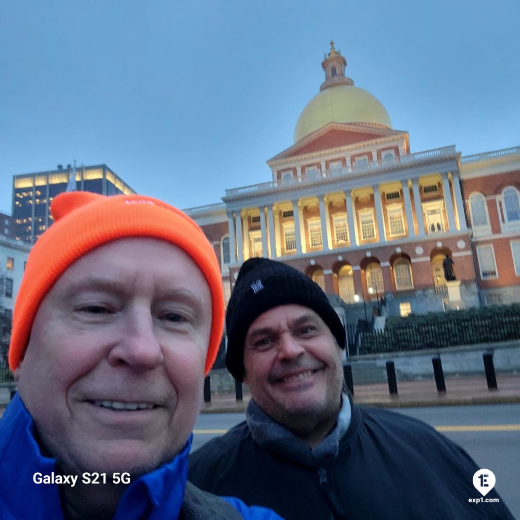 Group photo Haunted Boston Walking Tour on Mar 26, 2024 with Charlie