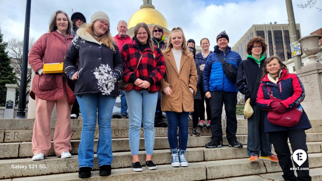 Group photo Haunted Boston Walking Tour on Apr 5, 2024 with Charlie