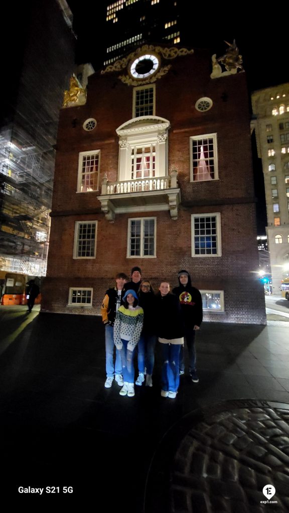 Group photo Haunted Boston Walking Tour on Apr 9, 2024 with Charlie