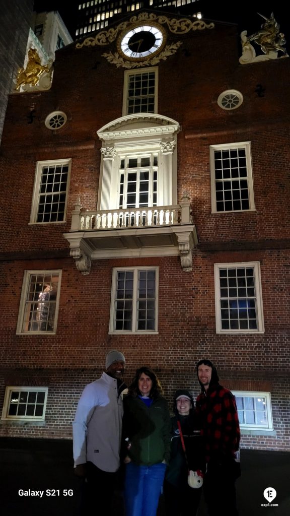 Group photo Haunted Boston Walking Tour on Apr 26, 2024 with Charlie