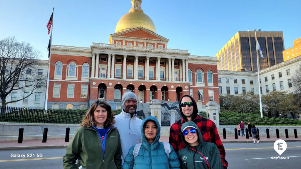 Group photo Haunted Boston Walking Tour on Apr 26, 2024 with Charlie