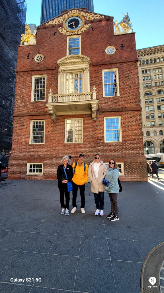 Group photo Haunted Boston Walking Tour on May 3, 2024 with Charlie