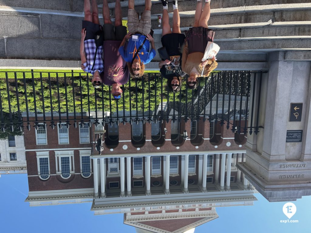 Group photo Haunted Boston Walking Tour on May 22, 2024 with Paul