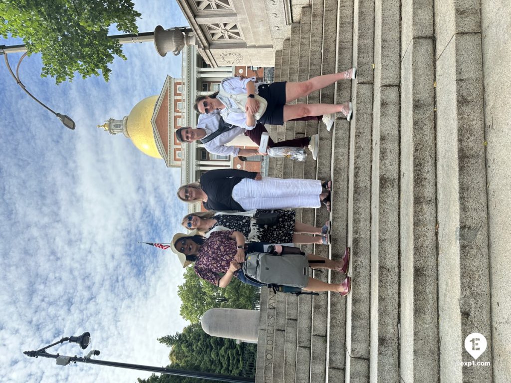 Group photo Haunted Boston Walking Tour on Jun 2, 2024 with Amber