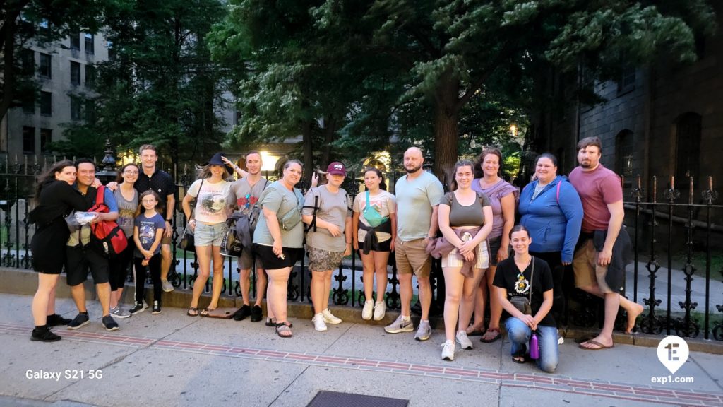 Group photo Haunted Boston Walking Tour on Jun 5, 2024 with Charlie