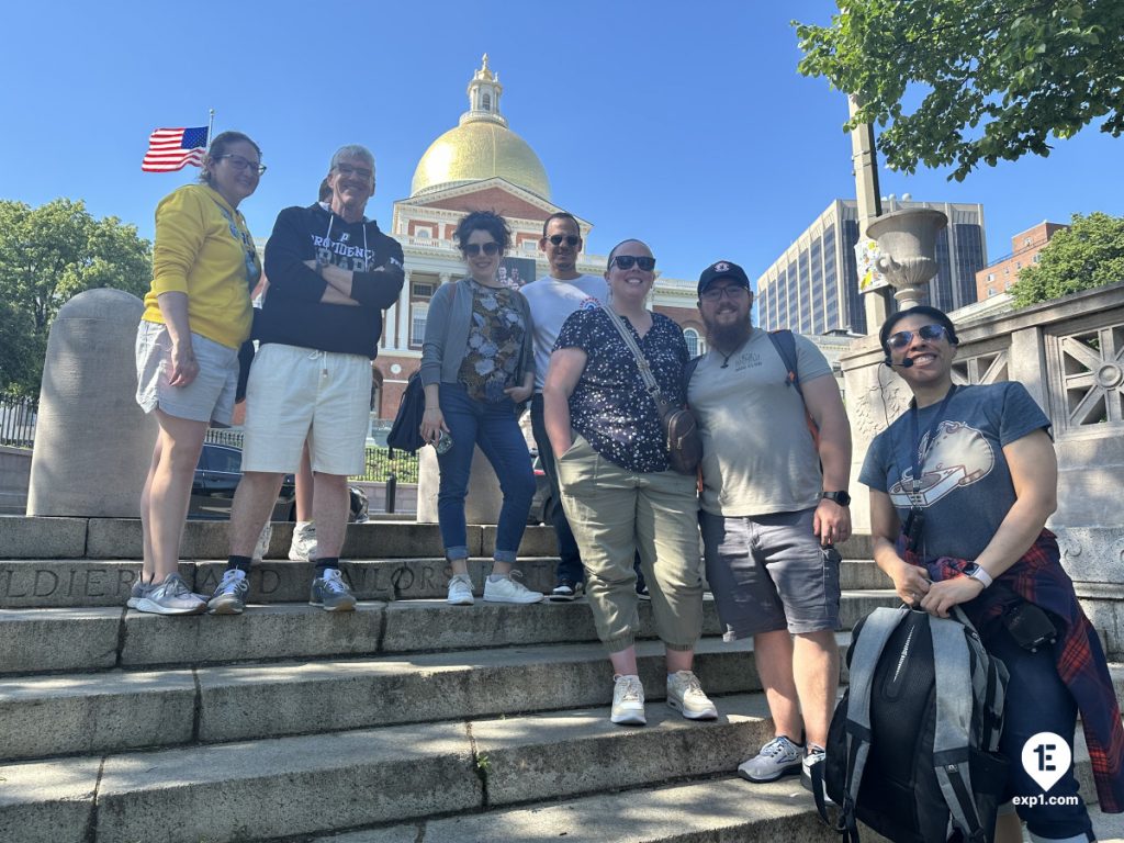 Group photo Haunted Boston Walking Tour on Jun 7, 2024 with Amber