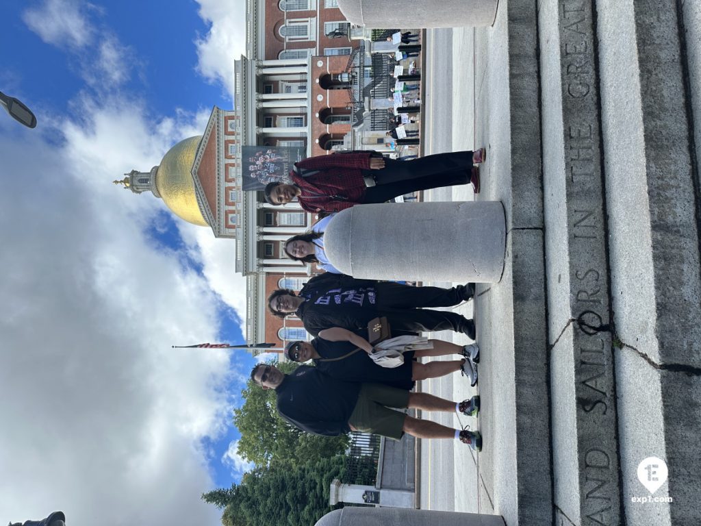 Group photo Haunted Boston Walking Tour on Jun 9, 2024 with Amber