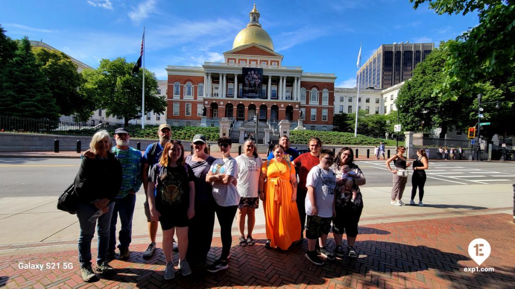 Group photo Haunted Boston Walking Tour on Jun 12, 2024 with Charlie