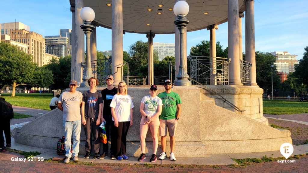 Group photo Haunted Boston Walking Tour on Jun 17, 2024 with Charlie