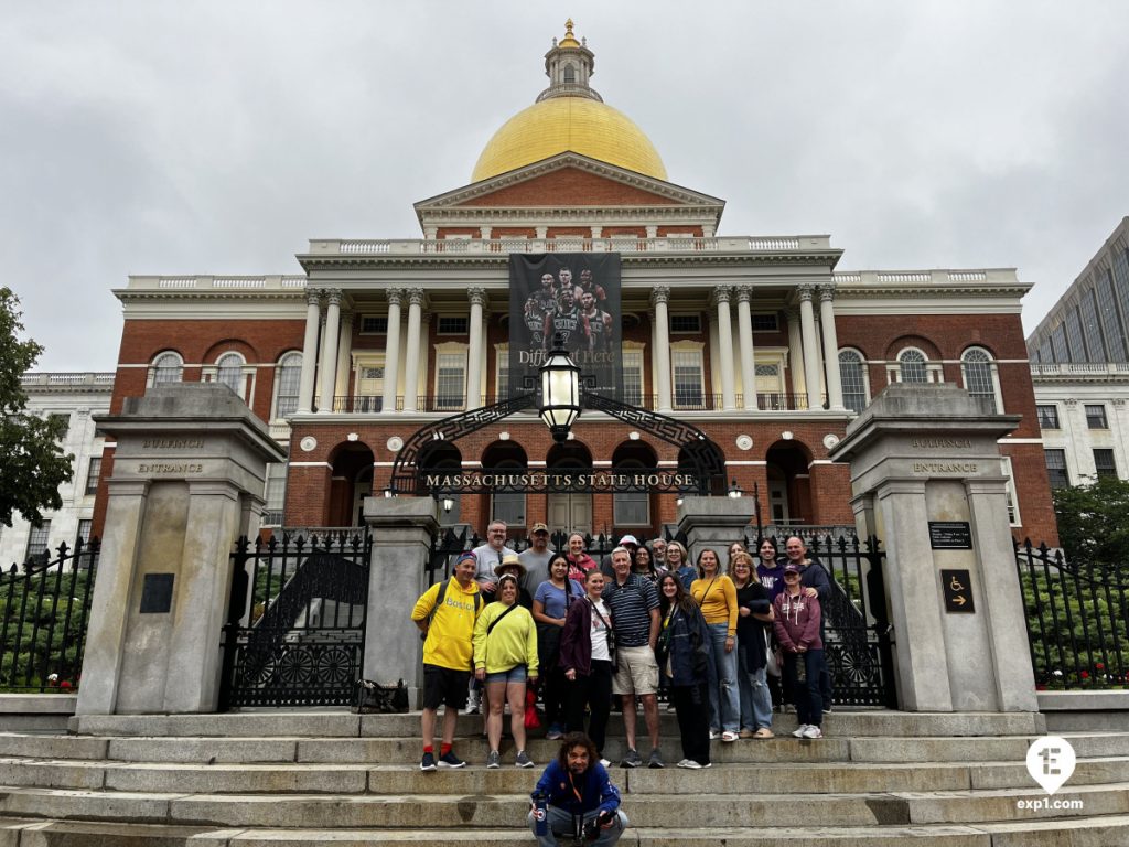 Group photo Haunted Boston Walking Tour on Jun 22, 2024 with Paul