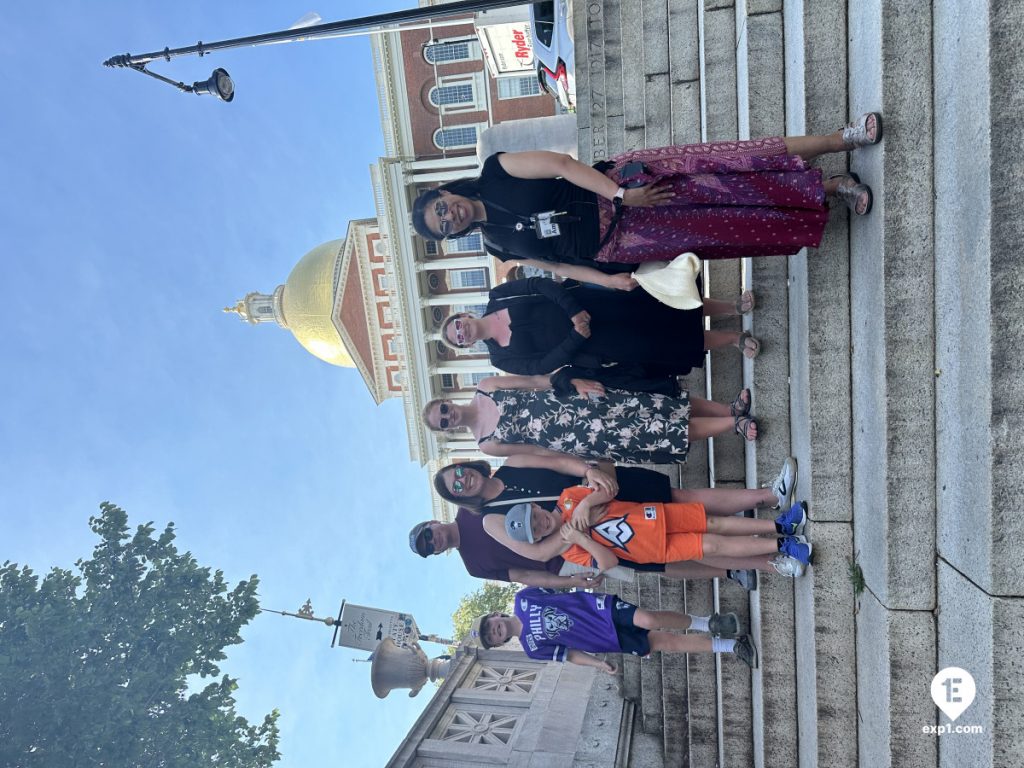 Group photo Haunted Boston Walking Tour on Jun 25, 2024 with Amber