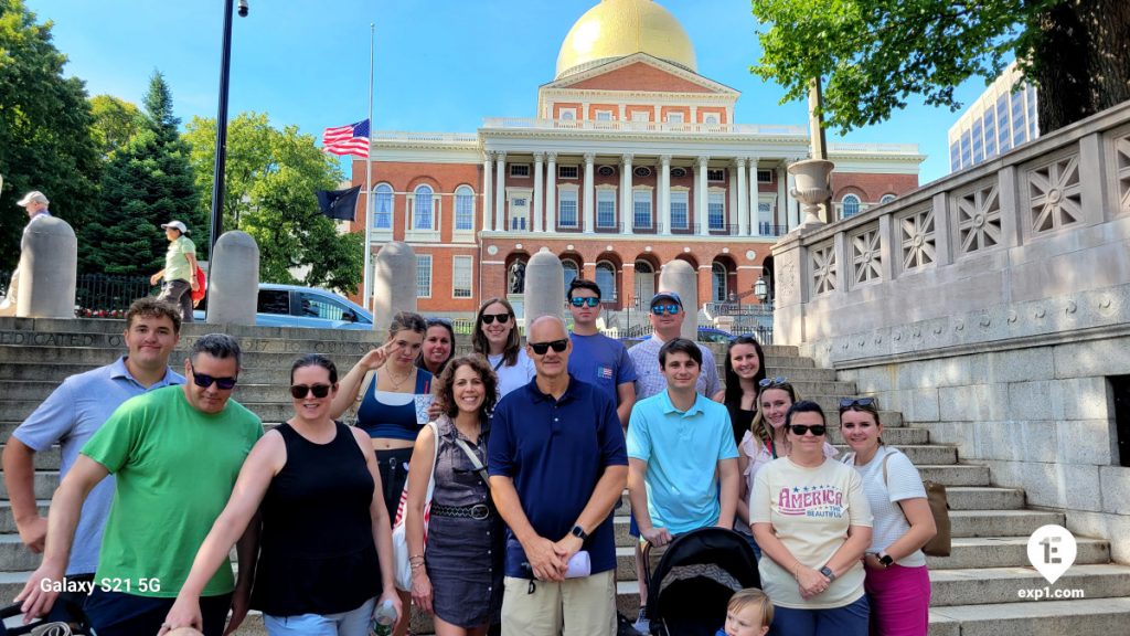 Group photo Haunted Boston Walking Tour on Jul 3, 2024 with Charlie