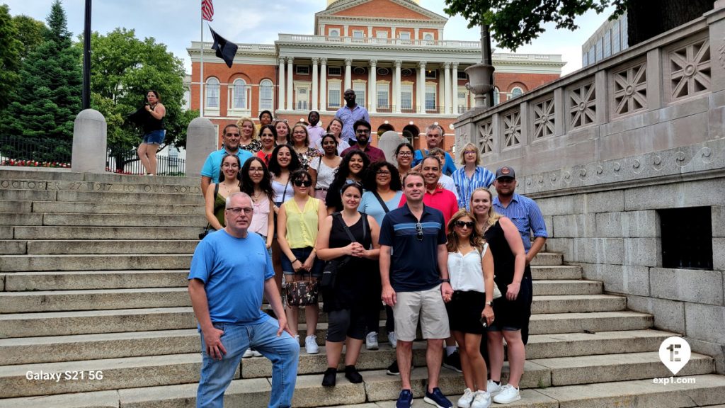 Group photo Haunted Boston Walking Tour on Jul 5, 2024 with Charlie