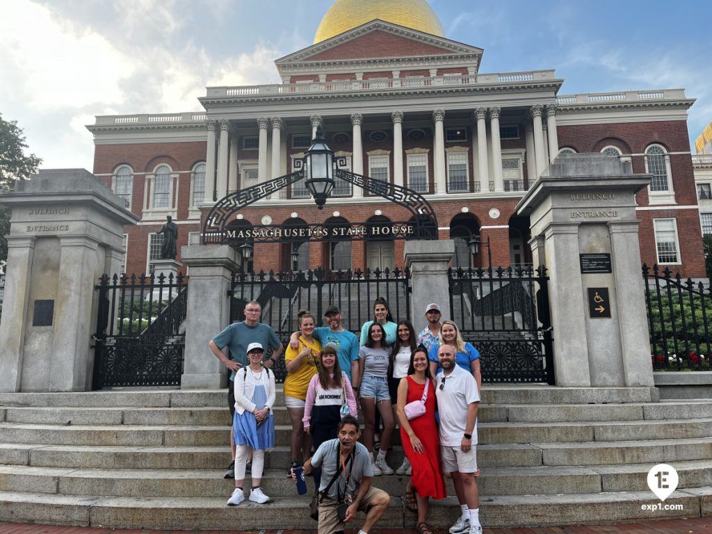 Group photo Haunted Boston Walking Tour on Jul 6, 2024 with Paul