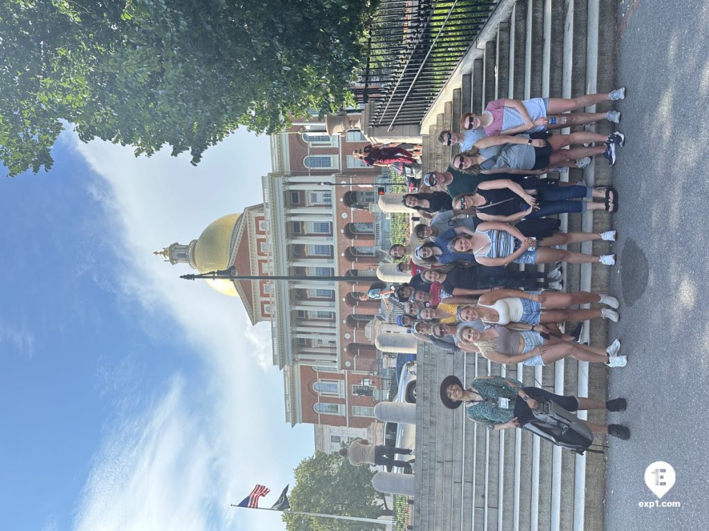 Group photo Haunted Boston Walking Tour on Jul 9, 2024 with Amber