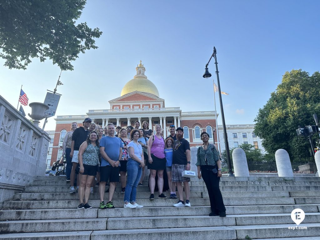 Group photo Haunted Boston Walking Tour on Jul 13, 2024 with Amber