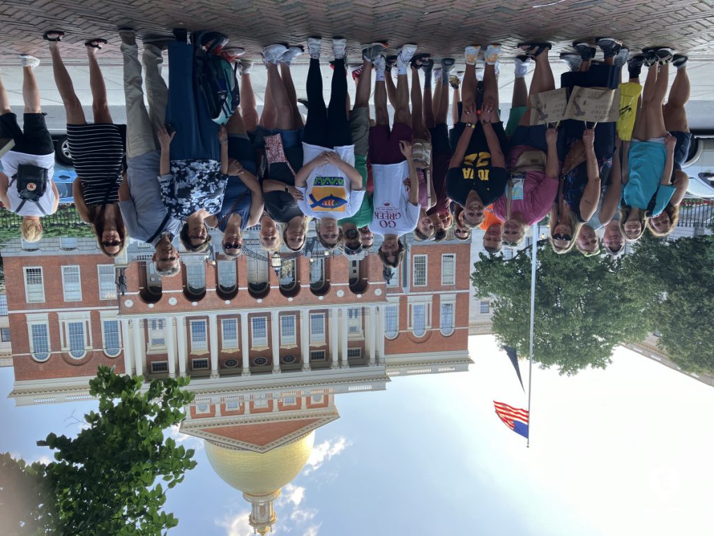 Group photo Haunted Boston Walking Tour on Jul 14, 2024 with Ben