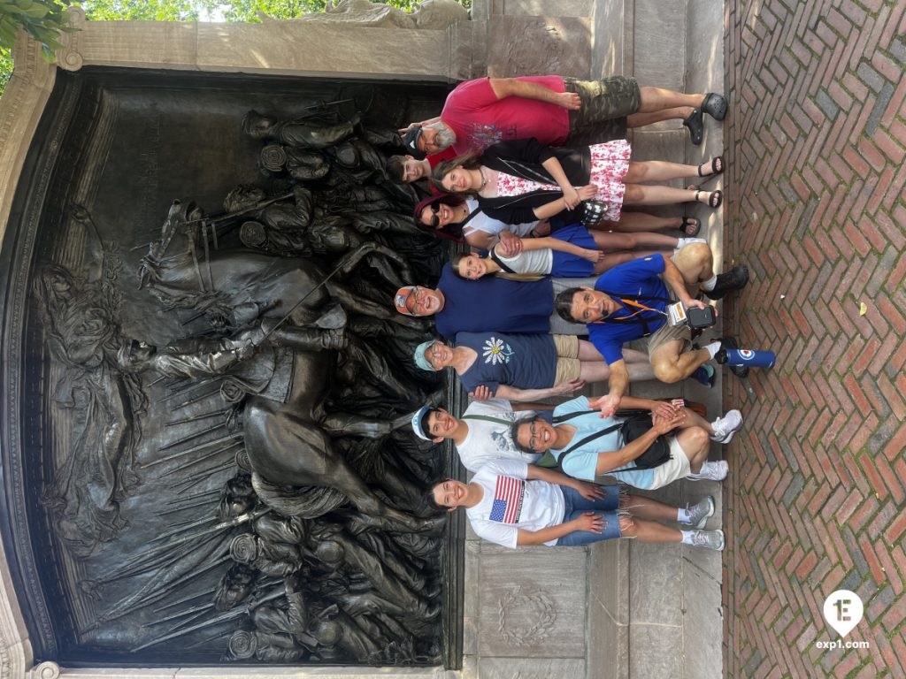 Group photo Haunted Boston Walking Tour on Jul 14, 2024 with Paul