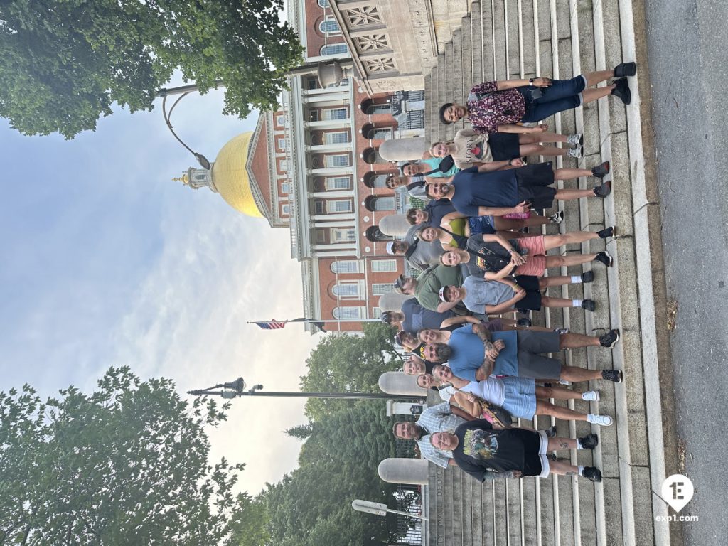 Group photo Haunted Boston Walking Tour on Jul 16, 2024 with Amber