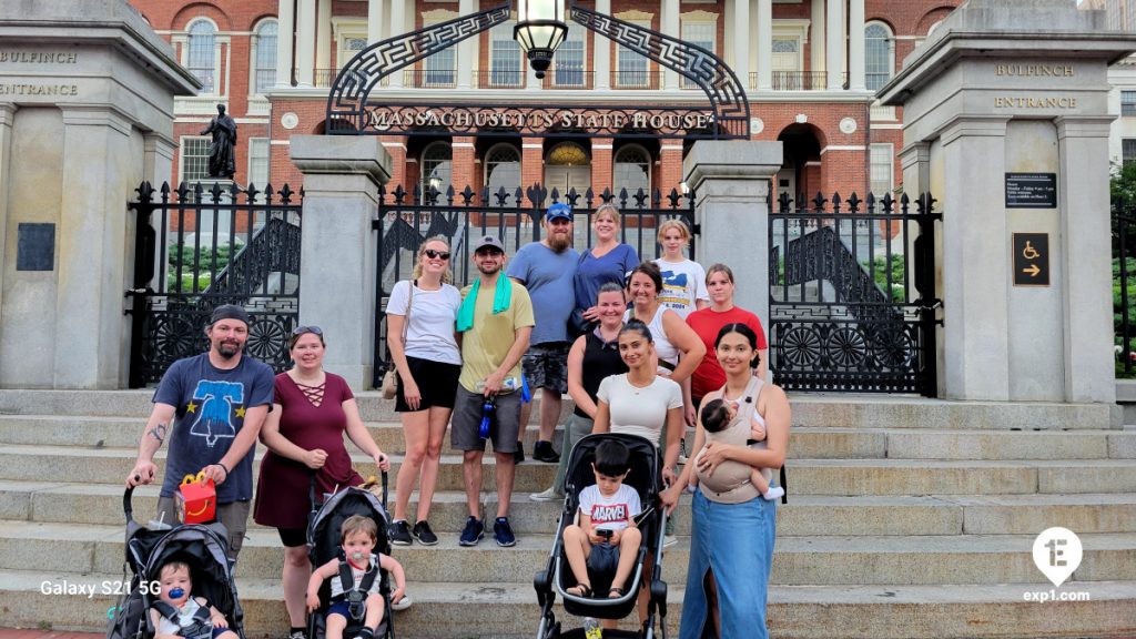 Group photo Haunted Boston Walking Tour on Jul 15, 2024 with Charlie