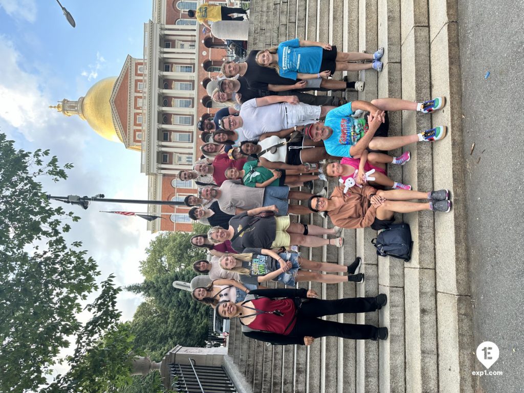 Group photo Haunted Boston Walking Tour on Jul 21, 2024 with Amber