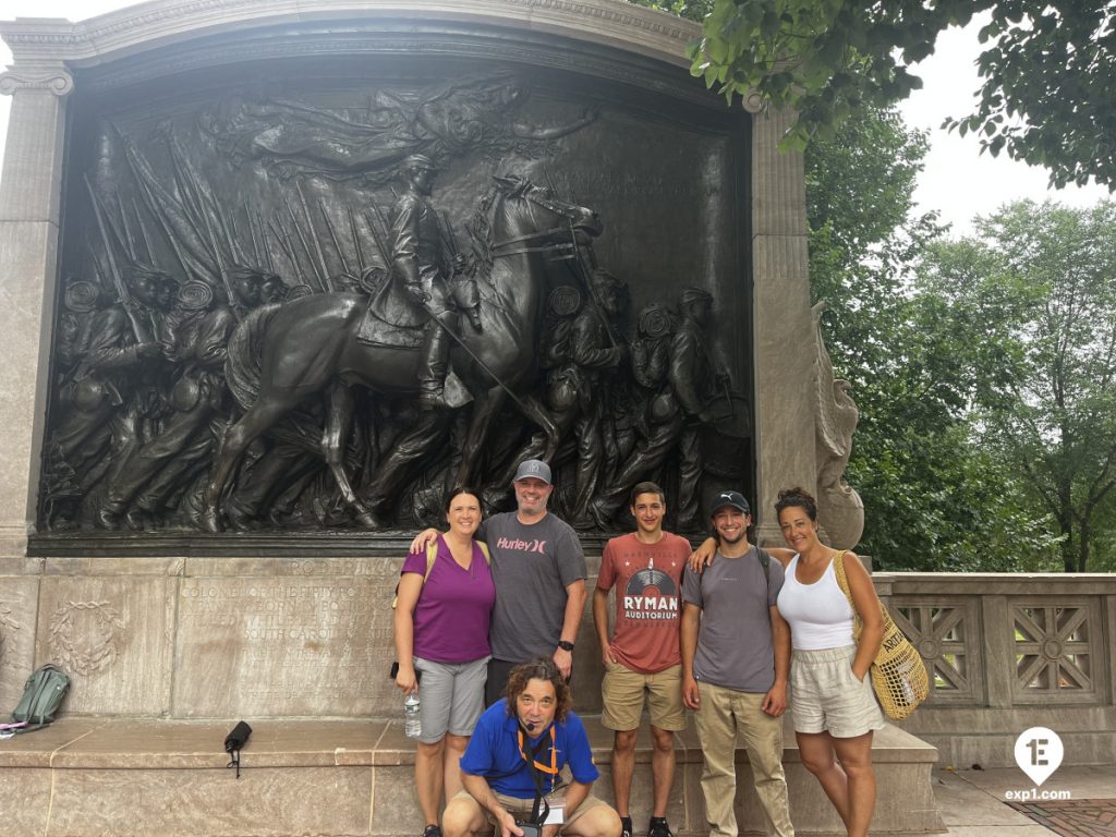 Group photo Haunted Boston Walking Tour on Jul 25, 2024 with Paul