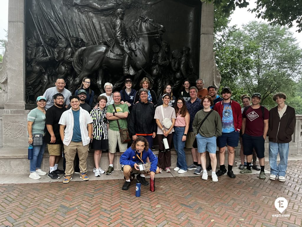 Group photo Haunted Boston Walking Tour on Jul 24, 2024 with Paul