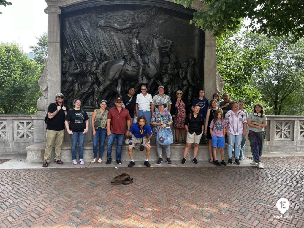 Group photo Haunted Boston Walking Tour on Jul 28, 2024 with Paul