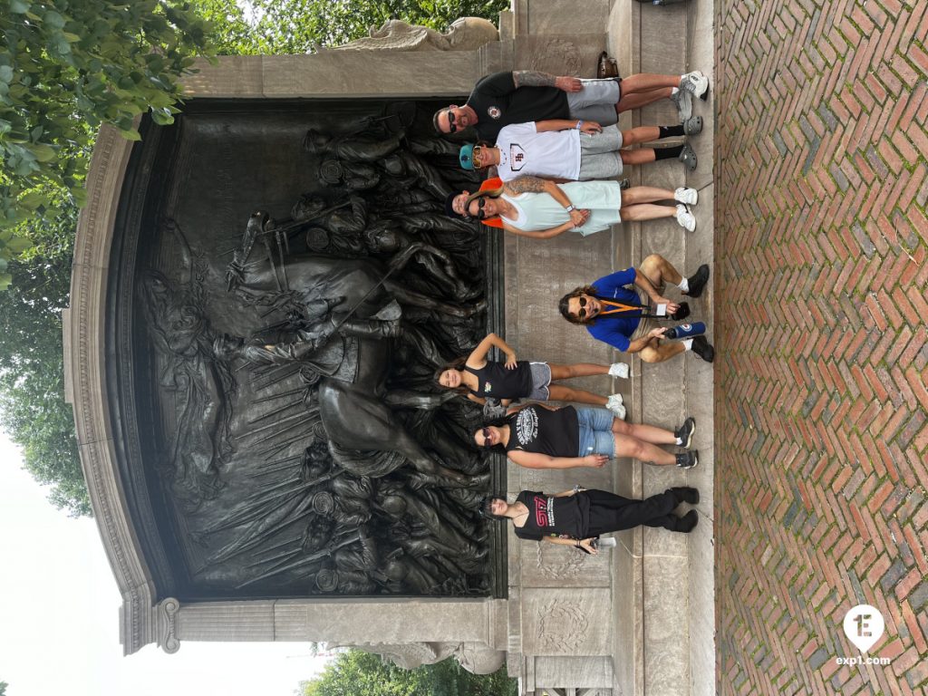 Group photo Haunted Boston Walking Tour on Aug 14, 2024 with Paul