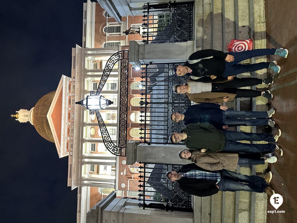 Group photo Haunted Boston Walking Tour on Sep 23, 2024 with Amber