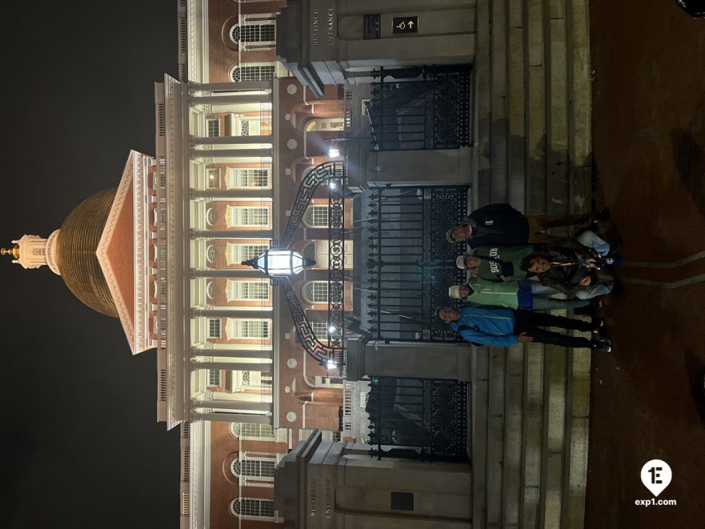 Group photo Haunted Boston Walking Tour on Sep 22, 2024 with Paul