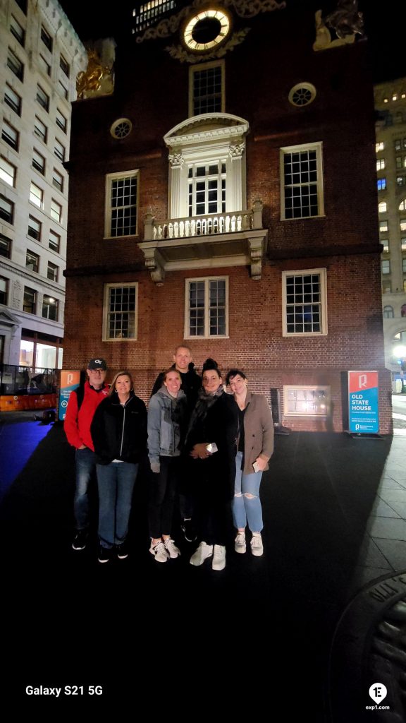 Group photo Haunted Boston Walking Tour on Oct 1, 2024 with Charlie