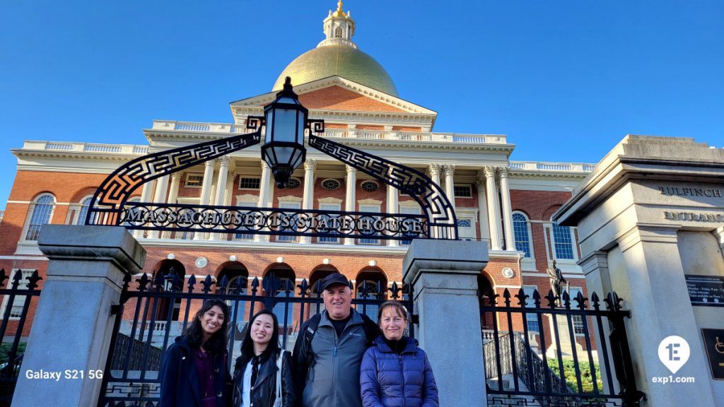 Group photo Haunted Boston Walking Tour on Oct 2, 2024 with Charlie