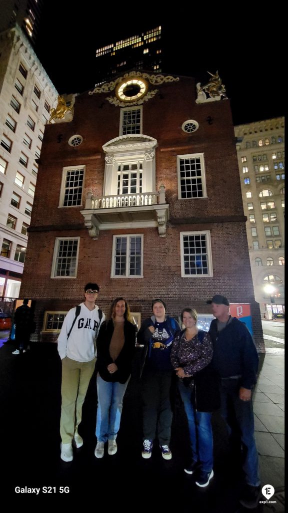 Group photo Haunted Boston Walking Tour on Oct 2, 2024 with Charlie