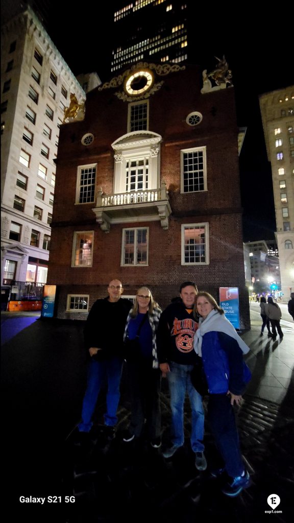 Group photo Haunted Boston Walking Tour on Oct 3, 2024 with Charlie