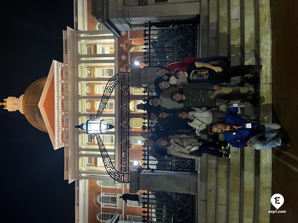 Group photo Haunted Boston Walking Tour on Oct 4, 2024 with Paul