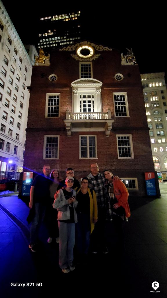 Group photo Haunted Boston Walking Tour on Oct 5, 2024 with Charlie