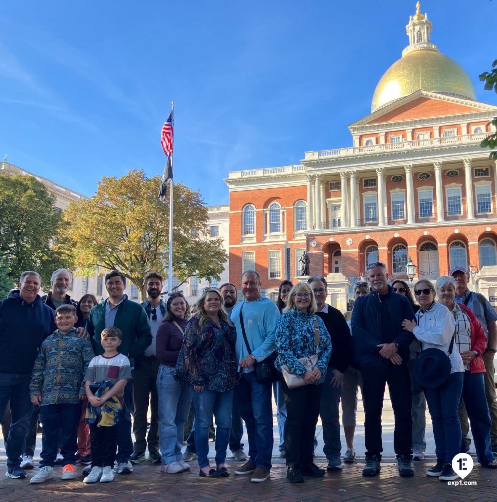 Group photo Haunted Boston Walking Tour on Oct 6, 2024 with Ben