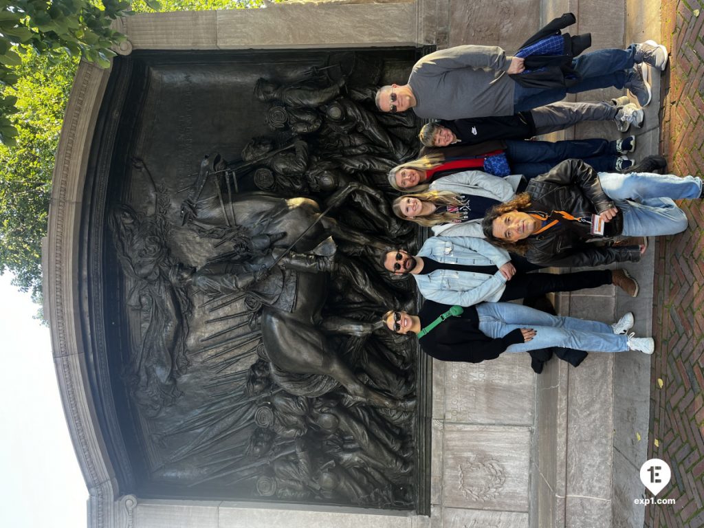 Group photo Haunted Boston Walking Tour on Oct 11, 2024 with Paul