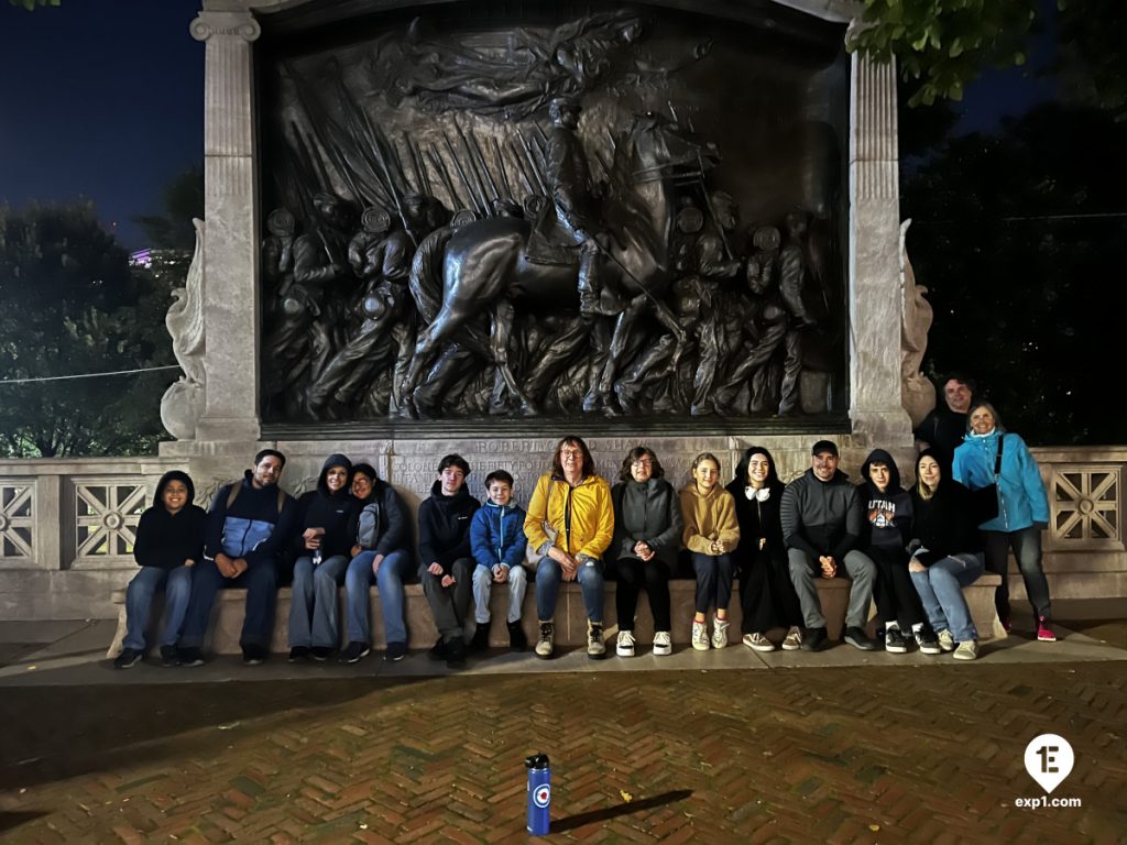 Group photo Haunted Boston Walking Tour on Oct 18, 2024 with Paul